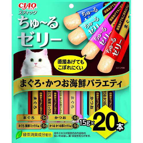 CIAO ちゅ〜るゼリー バラエティ×2まぐろ×4総合栄養食×2 Amazon.co.jp: チャオ (CIAO) ちゅ~る まぐろ・かつおバラエティ 14g