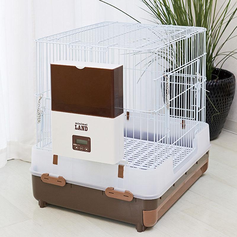 美品 マルカン うさぎ オートフィーダー スマート カメラ付き 自動給餌機 うさぎの安心オートフィーダースマート カメラ付き│マルカンの製品