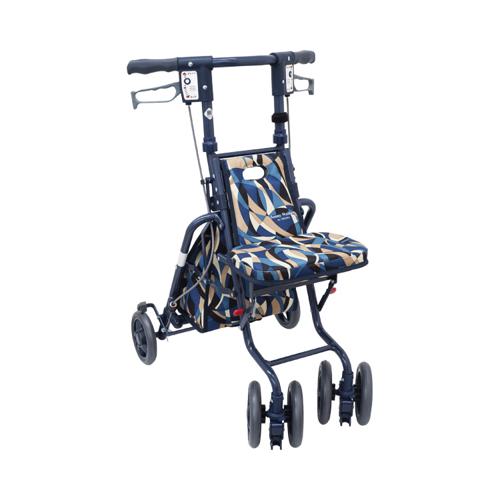 サニーウォーカーSP 小 / GCブルー 島製作所 歩行関連/シルバーカー/コンパクトタイプ (W0476)