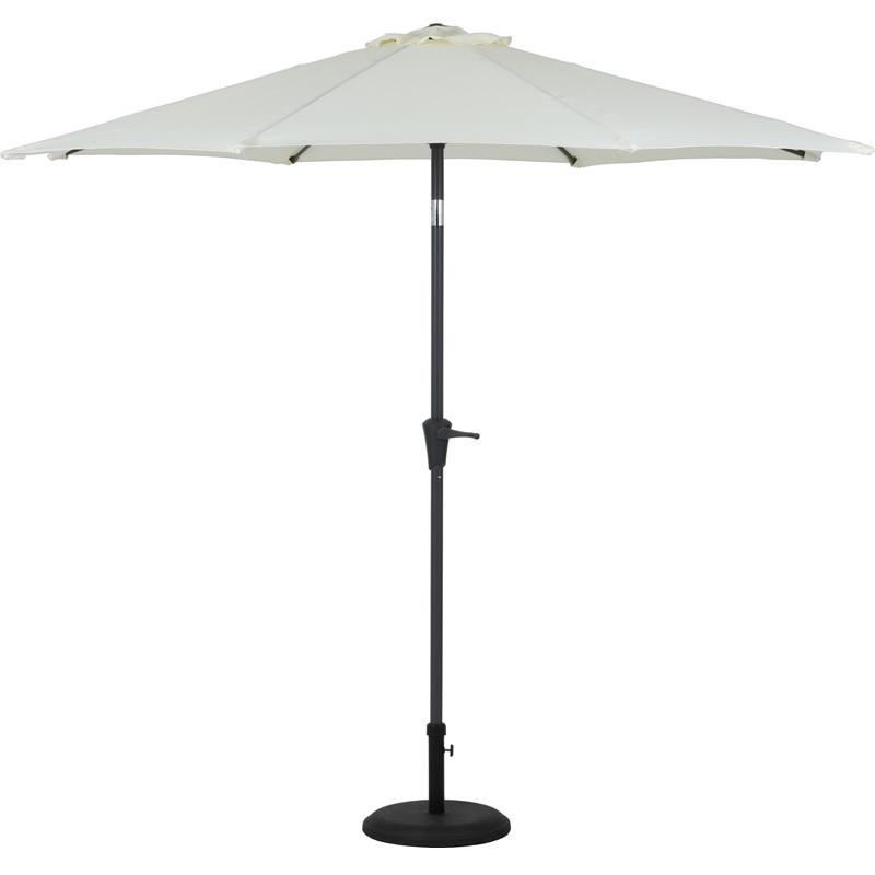 不二貿易 アルミパラソル ２７０ｃｍ アイボリー 85185｜ホームセンターバロー　店