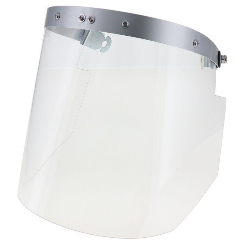 DBLTACT フェイスシールド ヘルメット型 ワイド クリア DT-HFS-CW