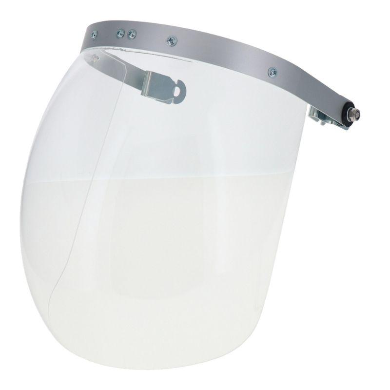 DBLTACT フェイスシールド ヘルメット型 球面 クリア DT-HFS-CQ