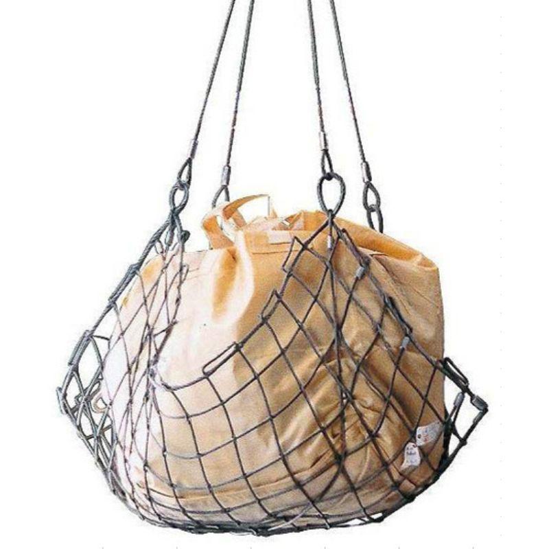 ワイヤモッコ 1.8m角&times;150mm目｜ホームセンターバロー　店