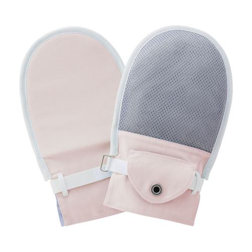 フドーてぶくろNo.5(甲側メッシュ) L 左右1組 / 105838 ピンク 竹虎 衣類/セーフティー用品/ミトン (U0058)