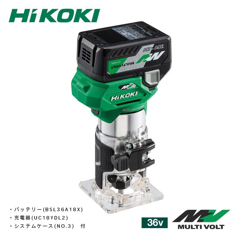 ハイコーキ 36V コードレストリマ M3608DA(XPZ) 充電式 フルセット品 充電器 バッテリー付き 電動工具 HiKOKI