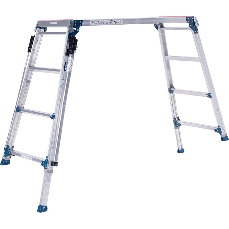 ALINCO(アルインコ) 伸縮脚付足場台 PXGE1014WT｜ホームセンターバロー　店