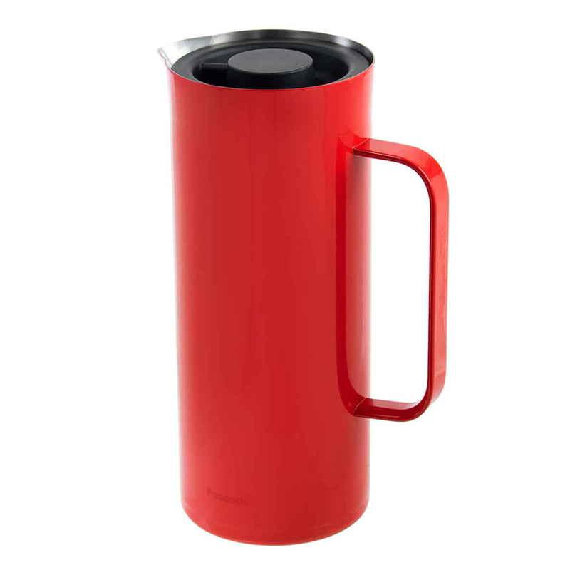 ピーコック魔法瓶 卓上ポット 1L 保温 保冷 ステンレス レッド