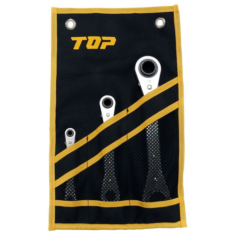 TOP 4サイズ板ラチェットレンチ 3本セット PRW147SS TOP工業|ホームセンターバロー 店