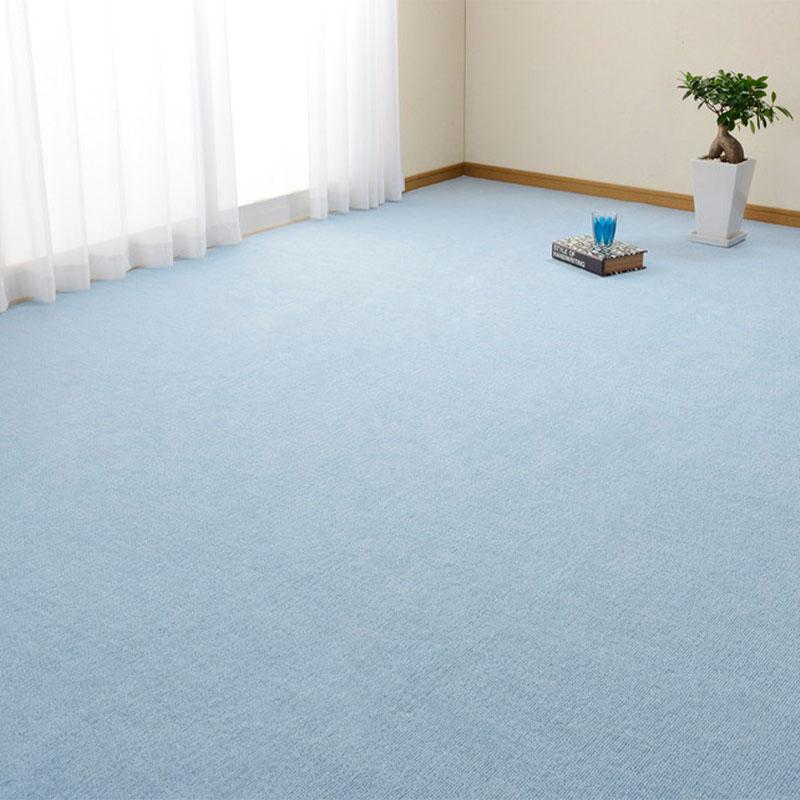 平織カーペット ブルー ループパイル 江戸間10帖 600016290｜ホームセンターバロー　店