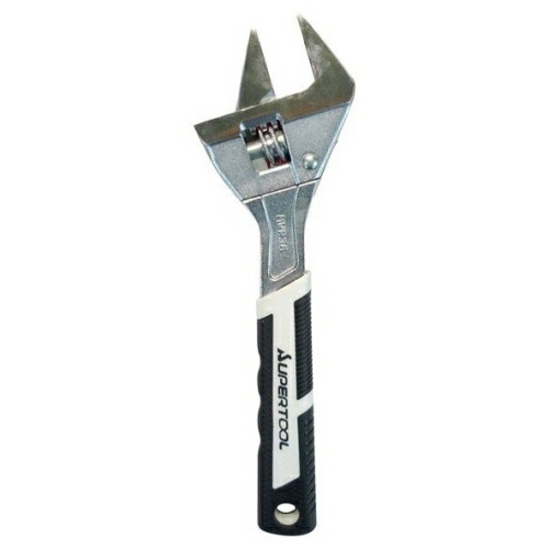 楽天市場】スーパーツール ラチェット式ワイドモンキレンチ 200mm 口