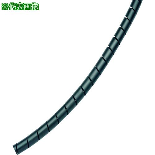 ■PANDUIT スパイラルラッピング ポリエチレン 黒 T25F-M0〔品番:T25FM0〕【1007353:0】[送料別途見積り][法人・事業所限定][掲外取寄][店頭受取不可]｜ホームセンターバロー　店