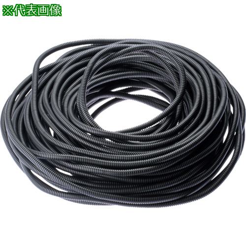 ■PANDUIT コルゲートチューブ 耐熱性ナイロン6 スリット付黒 内径47.0 91.44m〔品番:CLT188N3C630〕【1007376:0】[送料別途見積り][法人・事業所限定][店頭受取不可]｜ホームセンターバロー　店