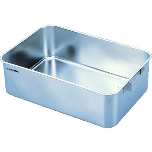 ■AS ステンレス水槽 HSS-01 幅×奥行×高さ330×575×165mm(外寸法)〔品番:1754901〕【1009985:0】[送料別途見積り][店頭受取不可]