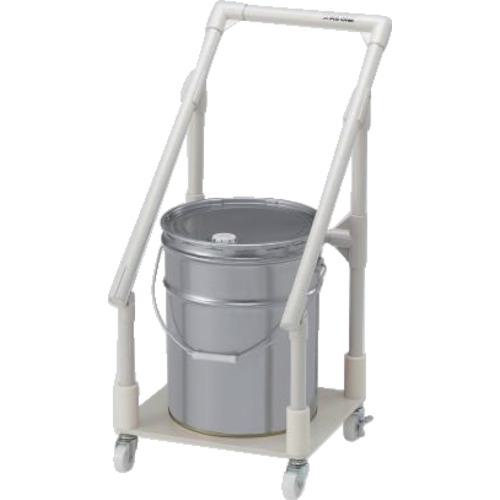 ■AS 廃液回収トレーワゴンペール缶1ヶ用〔品番:1608305〕【1014569:0】[送料別途見積り][掲外取寄][店頭受取不可]