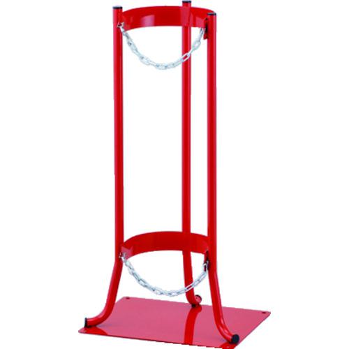 ■AS ボンベ固定スタンド6000L〔品番:1298402〕【1015914:0】[送料別途見積り][掲外取寄][店頭受取不可]