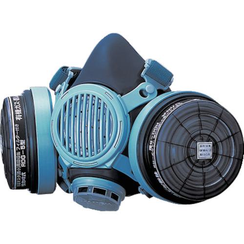 ■AS 防毒マスク 7191DKG-02 伝声器付き〔品番:1654601〕【1019281:0】[店頭受取不可]