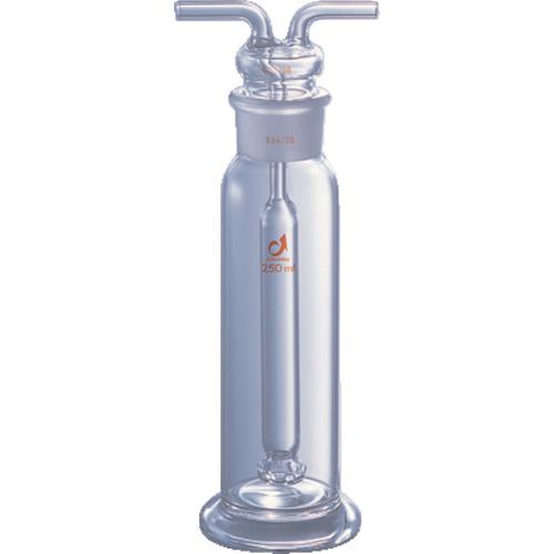 ■AS ガス洗浄瓶0454-01-10 125〔品番:1954401〕【1019532:0】[送料別途見積り][掲外取寄][店頭受取不可]