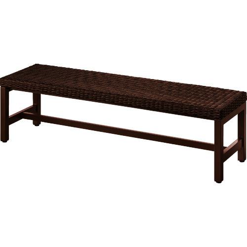 ■コンドル 屋内外用 ベンチ YB-113L-PE1500(背なし)〔品番:YB113LPE〕【1027095:0】[送料別途見積り][法人・事業所限定][直送][店頭受取不可]