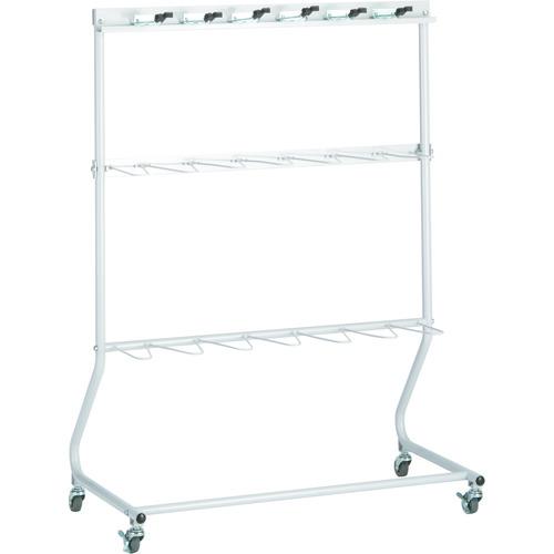 ■テラモト モップハンガーヘッドホールド(12本掛)〔品番:CE4915100〕【1027342:0】[直送DS][店頭受取不可]｜ホームセンターバロー　店