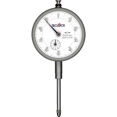 ■TECLOCK 標準型ダイヤルゲージ 測定範囲0~30mm〔品番:KM131〕【1028316:0】[店頭受取不可]