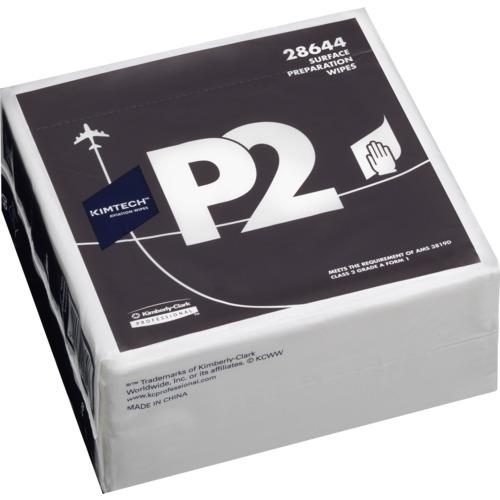 ■クレシア 紙・不織布ウエス キムテク P2ワイパー 4つ折り 300&times;300mm〔品番:60770〕【1028416:0】[店頭受取不可]｜ホームセンターバロー　店