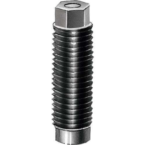 ■ROEMHELD ねじ付きクランプ・シリンダー(油圧式) ガスケット付属 ストローク10mm〔品番:1458002〕【1031904:0】[送料別途見積り][店頭受取不可]