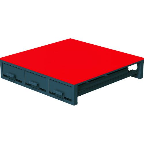 ■DENSAN バンキャビネット(3列引き出し)〔品番:SCTF01〕【1036632:0】[法人・事業所限定][直送元][店頭受取不可]｜ホームセンターバロー　店