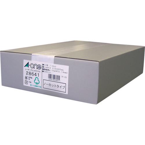 ■3M ラベルシール(レーザープリンタ)1面 (500枚入)〔品番:28641〕【1045184:0】[送料別途見積り][掲外取寄][店頭受取不可]