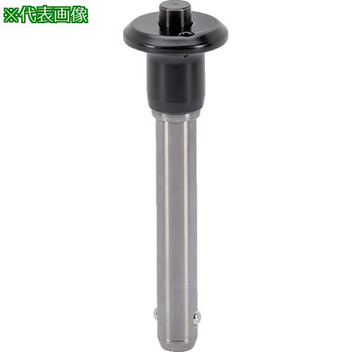 ■HALDER ボールロックピンセルフロッキングきのこグリップ付 ステン析出硬化 ピン5×50〔品番:22350.0312〕【1061892:0】[送料別途見積り][掲外取寄][店頭受取不可]
