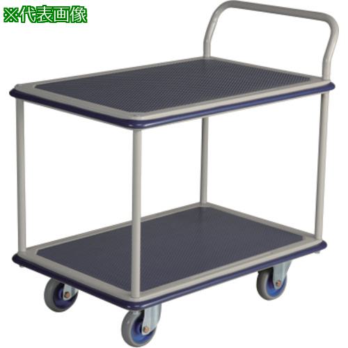 ■AS スチール製台車 NHT-304ブレーキ付〔品番:6909314〕【1062712:0】[送料別途見積り][掲外取寄][店頭受取不可]
