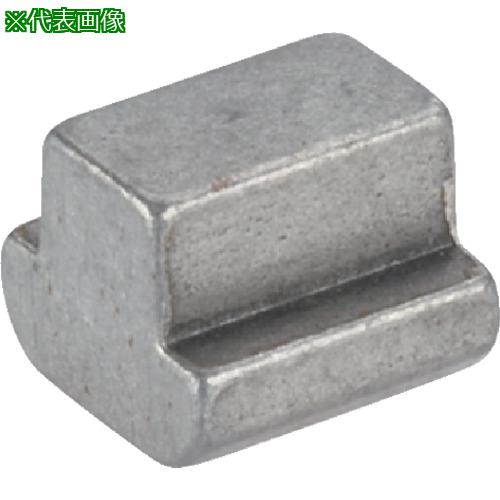 ■HALDER Tナット DIN 508 T溝幅42 表面処理なし〔品番:23010.0420〕【1062897:0】[送料別途見積り][法人・事業所限定][店頭受取不可]