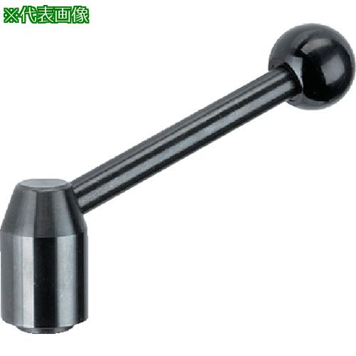 ■HALDER 位置調節付クランピングレバー メネジ付 スチール〔品番:24440.0502〕【1063347:0】[送料別途見積り][法人・事業所限定][掲外取寄][店頭受取不可]