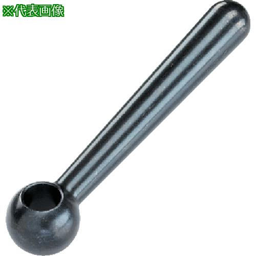 ■HALDER ボールレバー DIN 99貫通穴付 形状L スチール〔品番:24470.0116〕【1064993:0】[送料別途見積り][法人・事業所限定][掲外取寄][店頭受取不可]｜ホームセンターバロー　店