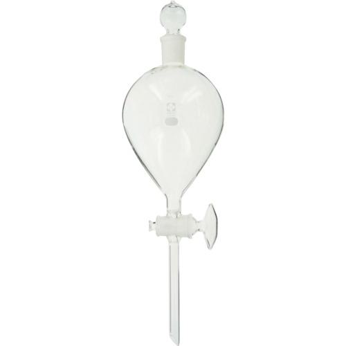 ■SIBATA 分液ロート ガラスコック付 3000mL〔品番:0142103000〕【1065476:0】[送料別途見積り][掲外取寄][店頭受取不可] 44,946円