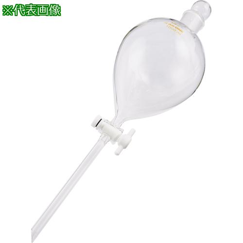 ■AS テフロンプラグ付分液ロート1000ml〔品番:718807〕【1065857:0】[送料別途見積り][掲外取寄][店頭受取不可]