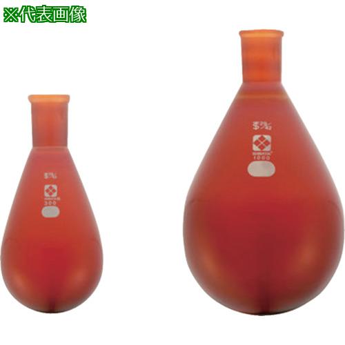 ■SIBATA 共通摺合なす形フラスコ 茶褐色 19/38 50mL〔品番:0052701950〕【1066977:0】[送料別途見積り][法人・事業所限定][掲外取寄][店頭受取不可]｜ホームセンターバロー　店