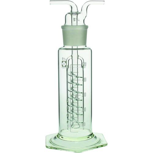 ■SIBATA 共通摺合ガス洗浄びん 市瀬式 500mL〔品番:014620500〕【1066990:0】[送料別途見積り][掲外取寄][店頭受取不可]