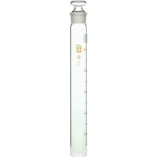 ■SIBATA 共通摺合共栓比色管 平栓付 茶目盛 100mL 10入〔品番:008480101A〕【1067003:0】[送料別途見積り][掲外取寄][店頭受取不可]