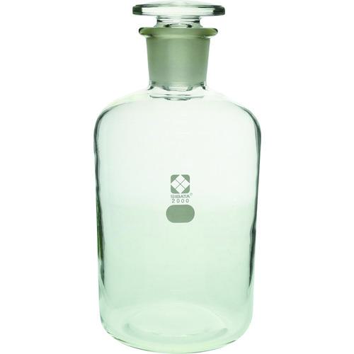 ■SIBATA 試薬びん 2000mL〔品番:0170102000〕【1068584:0】[送料別途見積り][掲外取寄][店頭受取不可]｜ホームセンターバロー　店