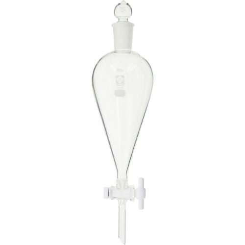 ■SIBATA 分液ロート スキーブ形 PTFEコック付 500mL〔品番:014260500〕【1068614:0】[送料別途見積り][掲外取寄][店頭受取不可] 20,072円