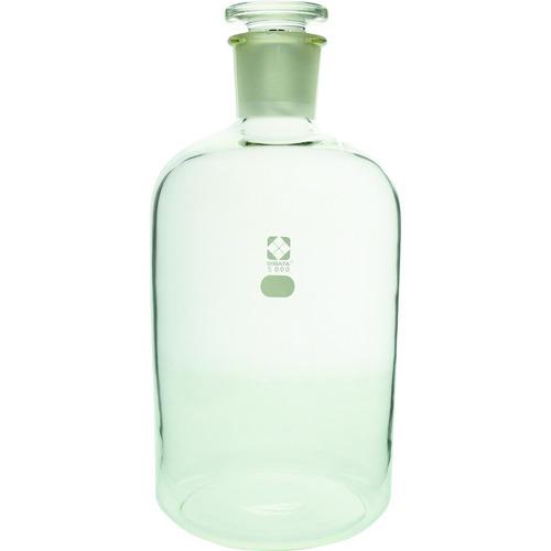 ■SIBATA 試薬びん 5000mL〔品番:0170105000〕【1068623:0】[送料別途見積り][掲外取寄][店頭受取不可]