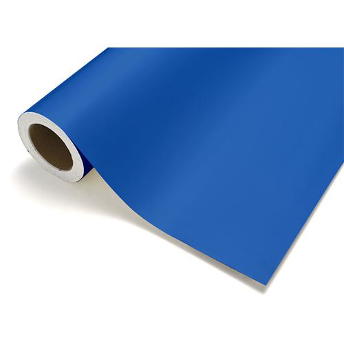 ■緑十字 カッティング粘着シート 青 カッティングシート-524BP 450mm幅×12m巻 屋内用 エンビ〔品番:230109〕【1069340:0】[送料別途見積り][掲外取寄][店頭受取不可]
