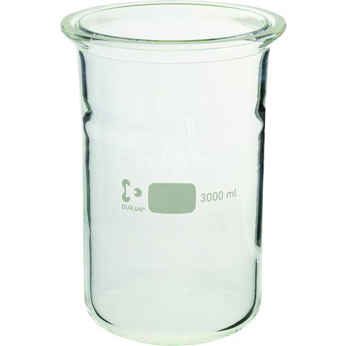 ■SIBATA セパラブルフラスコ 円筒形 バンド式 DURANタイプ 150mm 3000mL〔品番:0055803000〕【1070163:0】[送料別途見積り][掲外取寄][店頭受取不可]｜ホームセンターバロー　店