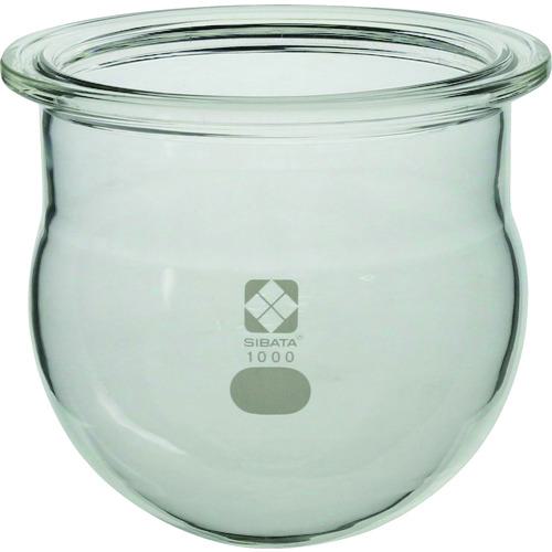 ■SIBATA セパラブルフラスコ 丸形 バンド式 120mm 1000mL〔品番:0059101000〕【1070164:0】[送料別途見積り][掲外取寄][店頭受取不可]