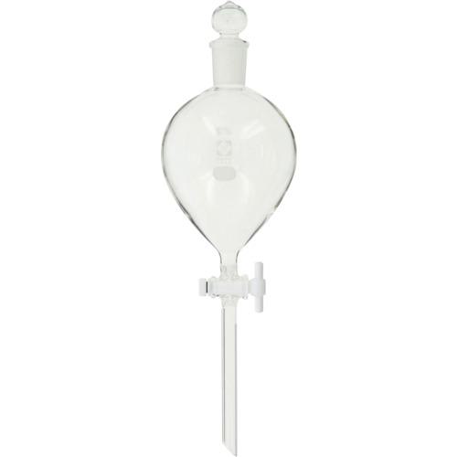 ■SIBATA 分液ロート PTFEコック付 1000mL〔品番:0142501000〕【1071731:0】[送料別途見積り][掲外取寄][店頭受取不可]