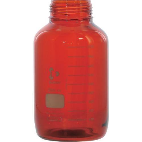 ■SIBATA 耐熱ねじ口びん 広口 茶褐色 びんのみ 2000mL〔品番:017250120005〕【1073326:0】[送料別途見積り][掲外取寄][店頭受取不可] 14,731円