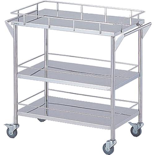■AS ストレージステンレスカート CHW-3〔品番:8746504〕【1075332:0】[送料別途見積り][掲外取寄][店頭受取不可]