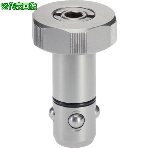 ■HALDER 位置決めクランプピン ステンレス鋼〔品番:23111.0118〕【1081426:0】[送料別途見積り][法人・事業所限定][掲外取寄][店頭受取不可]