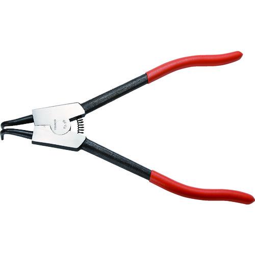 ■TRUSCO スナップリングプライヤー 軸用 Φ3.0 曲爪63型〔品番:633B〕【1112376:0】[店頭受取不可]｜ホームセンターバロー　店 7,747円