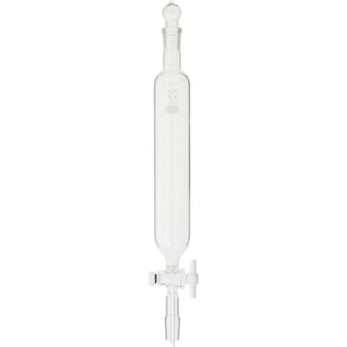 ■SIBATA SPC分液ロート 円筒形 PTFEコック付 200mL〔品番:03026019200〕【1113614:0】[送料別途見積り][掲外取寄][店頭受取不可]